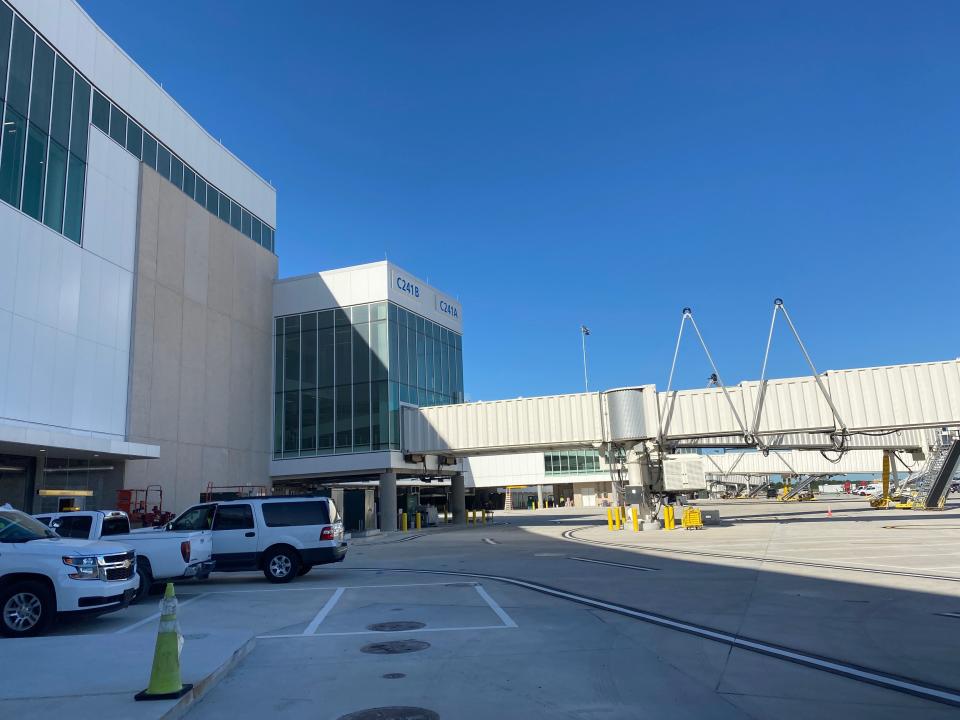 Channel 9 got a sneak peek at Orlando International Airport's new South Terminal C project on Monday.