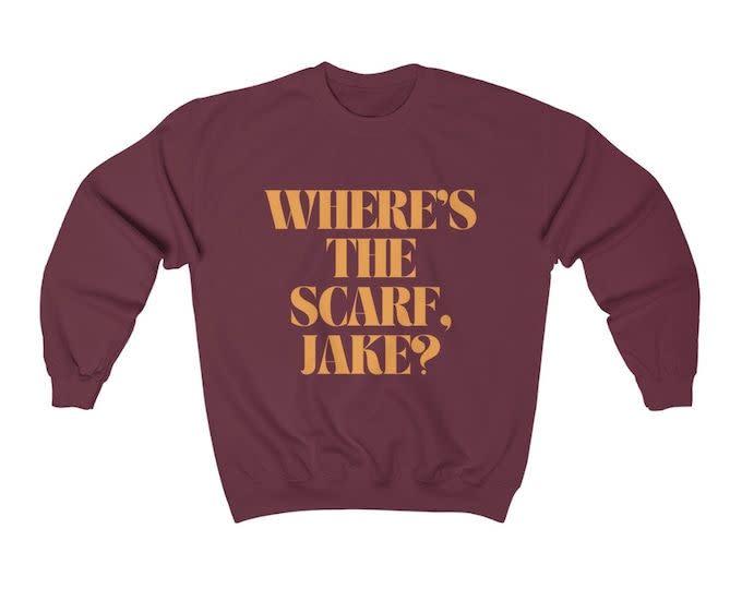 Where's the Scarf Jake Swift Swiftie Unisex Heavy Blend Crewneck Sweatshirt