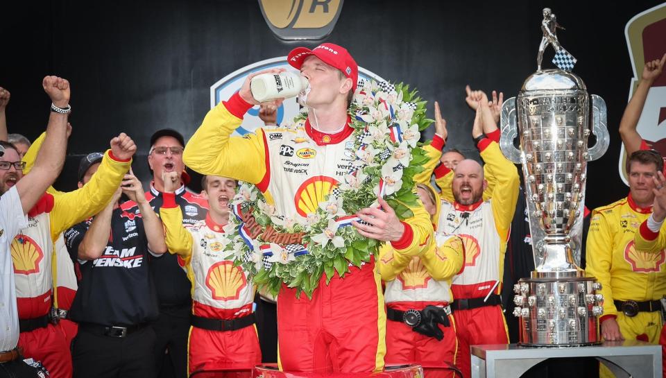 Josef Newgarden Wins Second-Consecutive Indy 500 After Lengthy Rain Delay photo