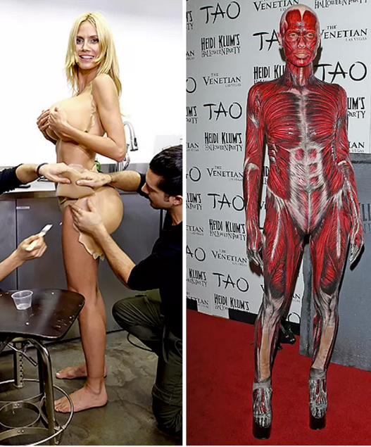 Heidi Klum has hinted at what her Halloween costume could be this year.