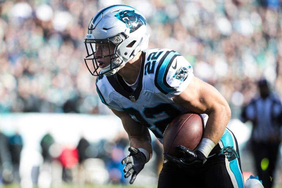Christian McCaffrey could be a target for the Eagles at the NFL trade deadline on Nov. 1