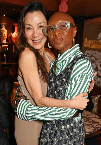 Dave Benett/Getty Images Michelle Yeoh and Cynthia Erivo