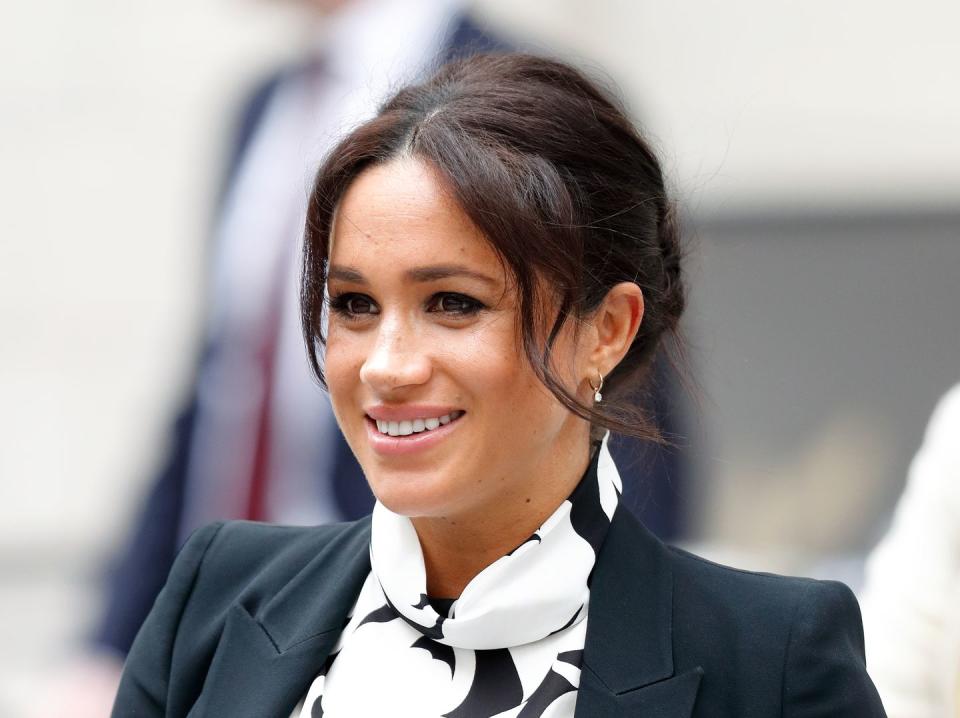 <p>Meghan said <a href="https://www.harpersbazaar.com/celebrity/latest/a26762195/meghan-markle-quotes-international-womens-day-panel/" rel="nofollow noopener" target="_blank" data-ylk="slk:during a panel discussion;elm:context_link;itc:0;sec:content-canvas" class="link ">during a panel discussion</a> on International Women's Day in 2019, “Your confidence comes in knowing that a woman by your side, not behind you, is actually something you shouldn't be threatened about but, opposed to that, you should feel really empowered in having that additional support that this is really about us working together."</p>