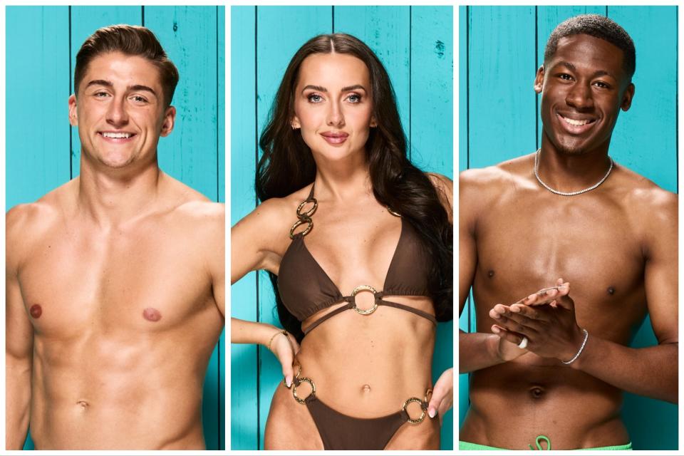 Sean, Jess and Ayo have entered the villa (ITV/Love Island)