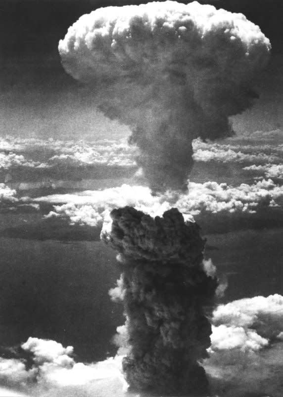 On August 9, 1945, two planes of the 509th Composite Group, part of the 313th Wing of the 20th Air Force participated in a mission to drop an atomic bomb on Nagasaki. A few days later, Japan surrendered and World War II was over. UPI File Photo