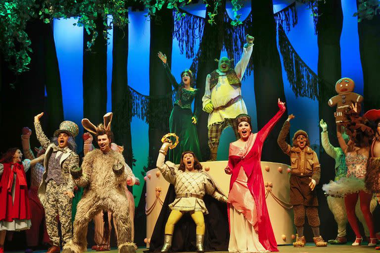 Shrek, el musical, la más nominada