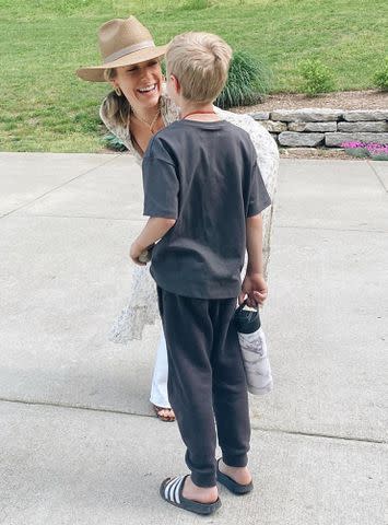 Kristin Cavallari Instagram Kristin Cavallari and her son Jaxon on Cavallari's Instagram