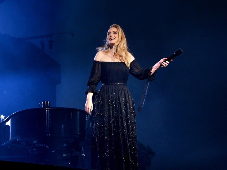 Adele live at Hyde Park (Gareth Cattermole/Getty Images f)