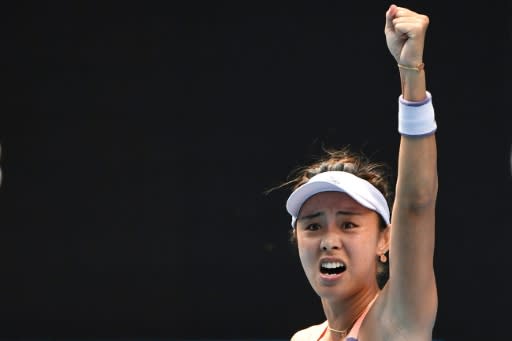 China's Wang Qiang beat Serena Williams for the first time