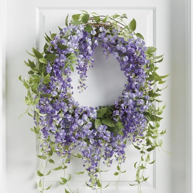 Garden of Wisteria Wreath