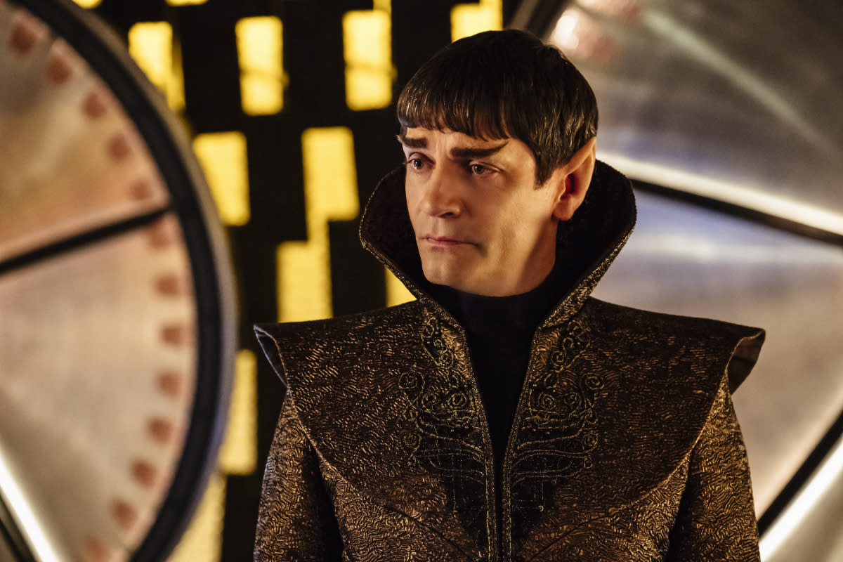 James Frain as Sarek in <em>Star Trek: Discovery.</em> (Photo: Jan Thijs/CBS)