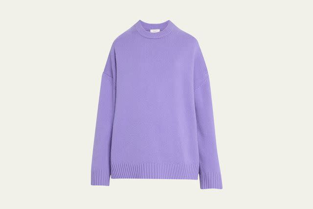 Reserve Cashmere Crewneck Sweater - Winter Lilac