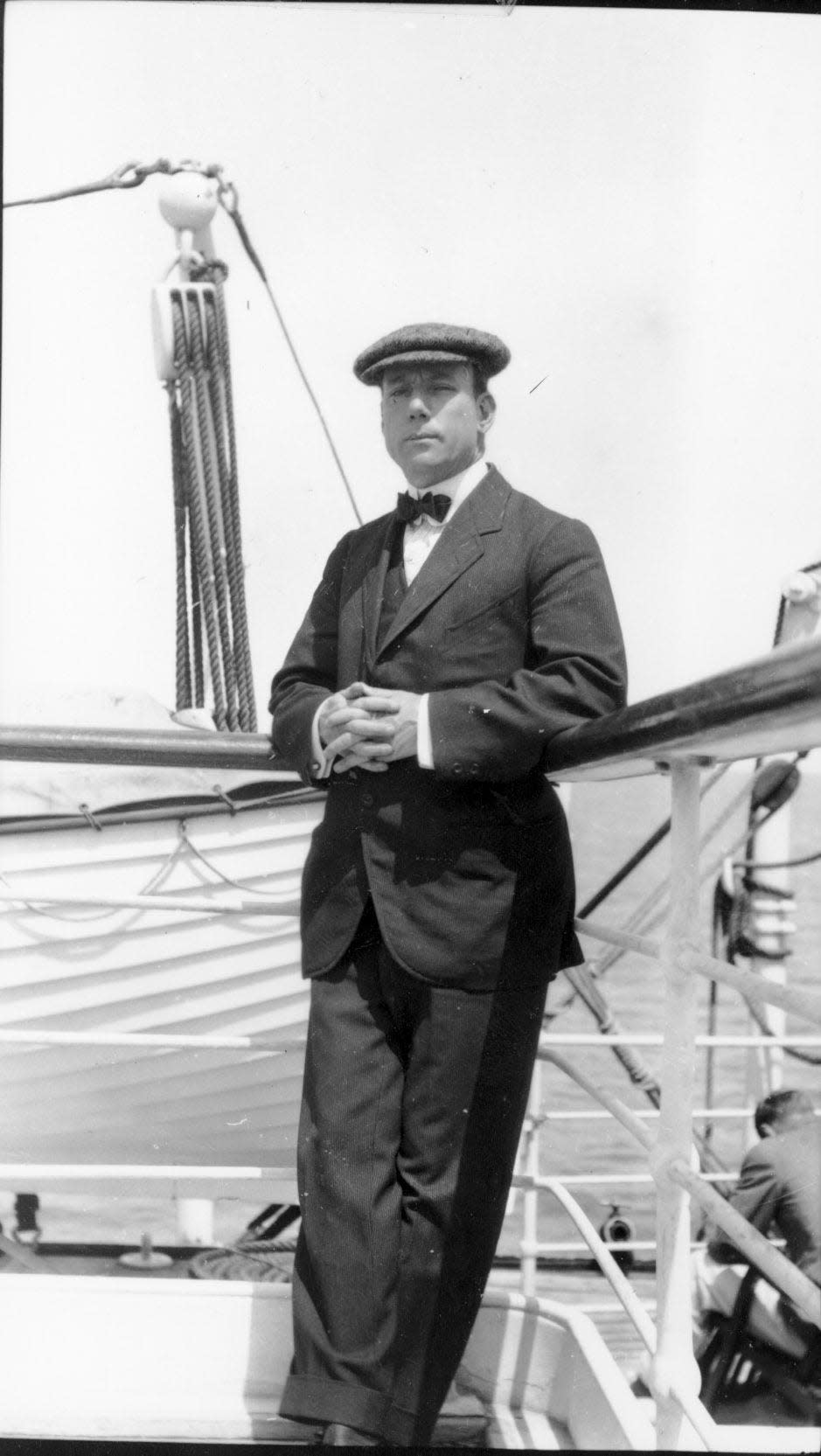 Owen Burns, first Commodore of the Sarasota Yacht and Automobile Club.