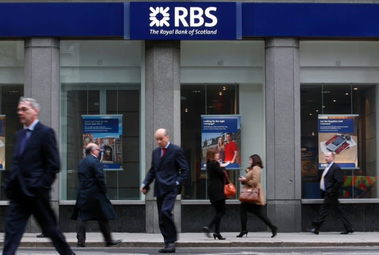 RBS remains around 73 percent owned by the British government following a £45.5 billion bailout during the 2008 financial crisis