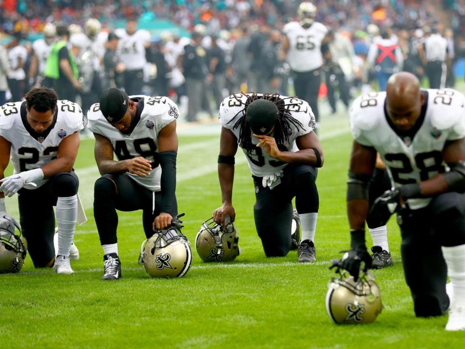 The NFL has a burgeoning social conscience that football or cricket could only dream of (Getty)