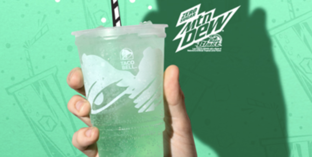 You Can Get A FREE Mountain Dew Baja Blast From Taco Bell This Month