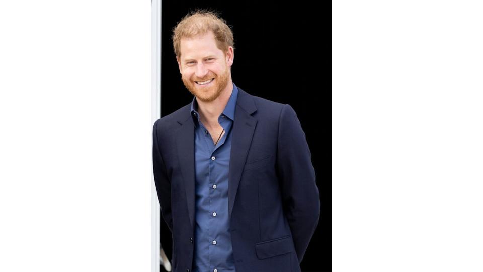 Prince Harry smiling