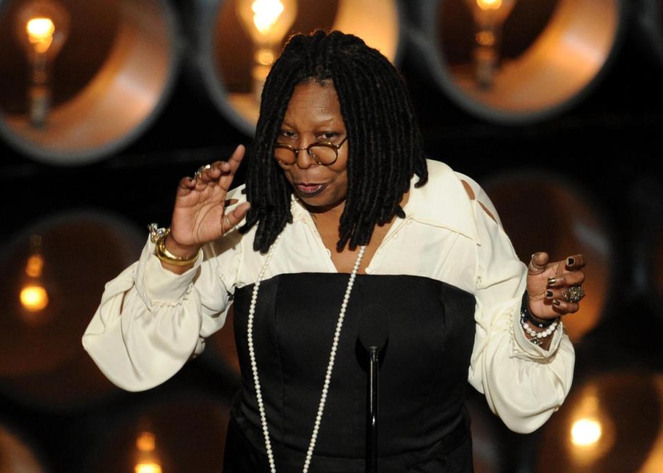 Whoopi Goldberg: Goldberg was not only the first African American person to host the ceremony, but the first woman too. Having already won an Oscar for her supporting turn in 1990’s Ghost, the actress won over audiences with her elaborate costume changes and sharp sense of humour. Over the course of her four stints in the role, she would also prove deft at handling more sensitive moments, presiding over the Oscars in which Schindler’s List took Best Picture, as well as the first ceremony post-9/11. Goldberg recently suggested herself for the host after Kevin Hart was removed from the 2019 ceremony amid a scandal surrounding homophobic tweets. (Getty Images)