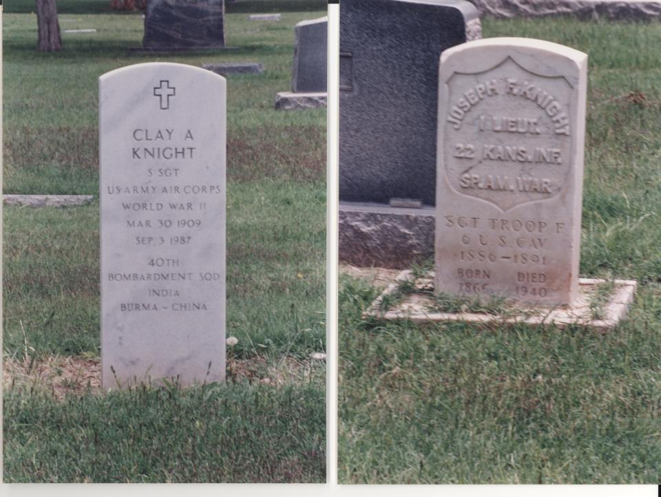 In 2013, Sgt. Joseph F. Knight was recognized along with two others on a plaque memorializing all three Medal of Honor recipients in the City of Lubbock Cemetery.