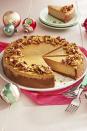 <p>Spiced and satisfying, this creamy cheesecake is finished with graham crackers and pecans. Lemon zest adds some aesthetically-pleasing brightness.</p><p><strong><a href="https://www.countryliving.com/food-drinks/a25439858/gingerbread-cheesecake-pecan-graham-crust-recipe/" rel="nofollow noopener" target="_blank" data-ylk="slk:Get the recipe;elm:context_link;itc:0;sec:content-canvas" class="link ">Get the recipe</a>.</strong> </p>