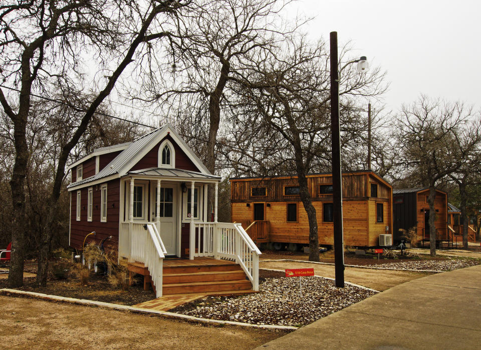 Ähnlich wie hier in Oak Forest in Texas werden in den USA Tiny-House Siedlungen immer beliebter. (Bild: Getty)