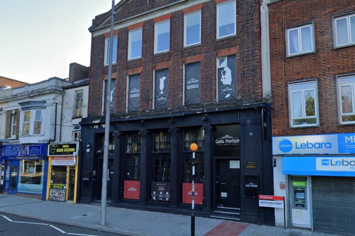 A man was knocked unconscious after an assault outside Café Parfait in Above Bar Street, <i>(Image: Google)</i>