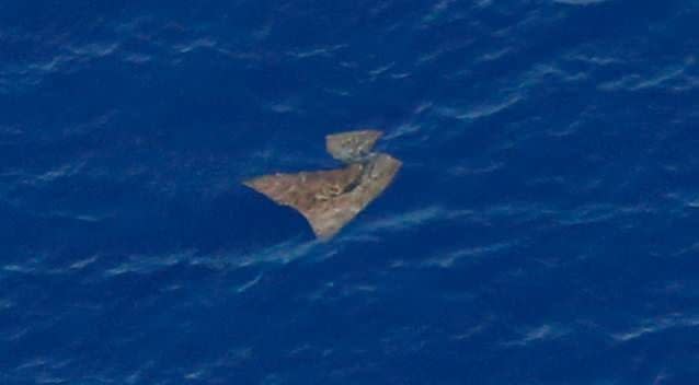 An object is spotted in the Indian Ocean as searchers desperately try to find signs of missing Malaysia Airlines flight MH370. Photo: Getty Images