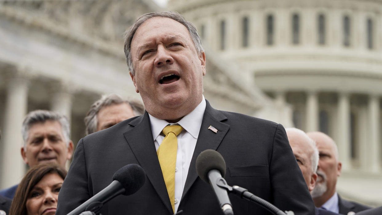 Former Secretary of State Mike Pompeo. (Joshua Roberts/Getty Images)