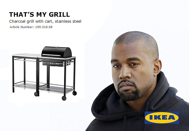 El asador de Kanye.