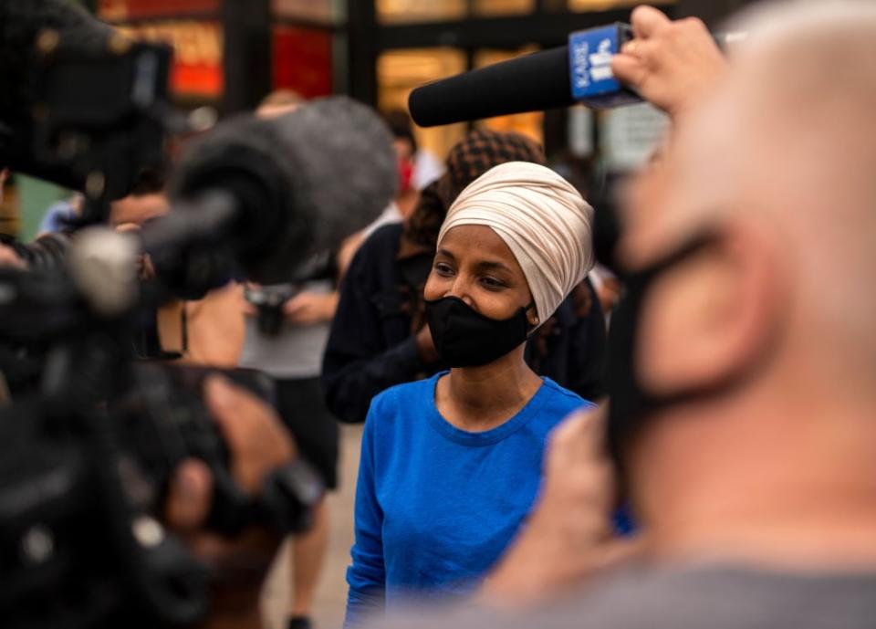 Rep. Ilhan Omar Tries To Fend Off Challenger Antone Melton-Meaux In Reelection Bid