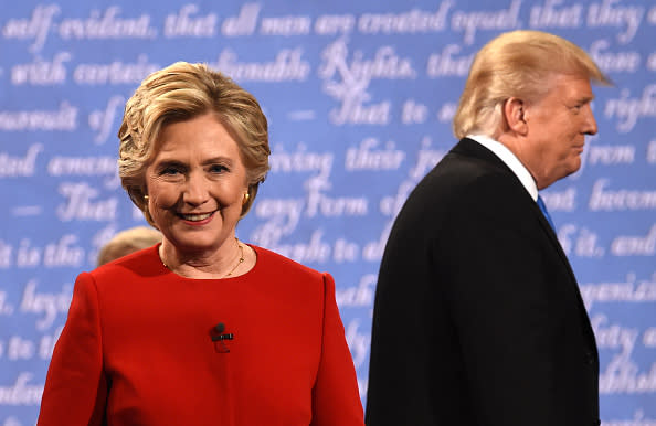 Hillary Clinton unleashed the sickest of burns when Trump complained about his microphone at the debate