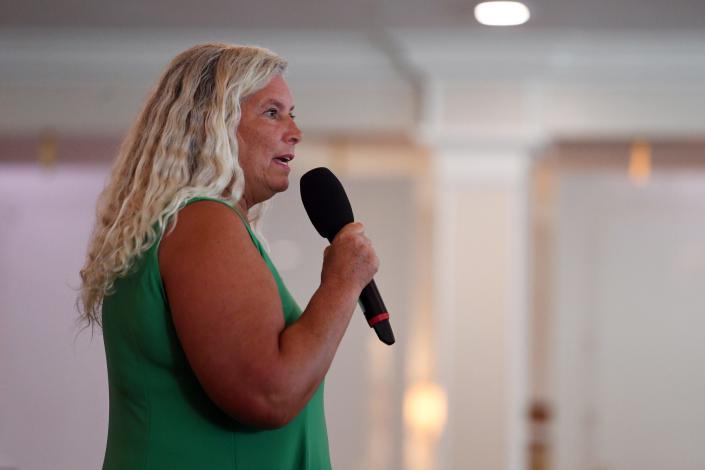 Candidates for Indian River County Sheriff met on Tuesday, March 11, 2020, for a second debate ahead of the fall election at Vero Beach Country Club in Vero Beach. The candidates: Republicans sheriff’s Maj. Eric Flowers, retired sheriff’s Capt. Chuck Kirby, Indian River Shores Public Safety Chief Rich Rosell and Fellsmere Police Chief Keith Touchberry and Democrat Deborah Cooney, a county resident