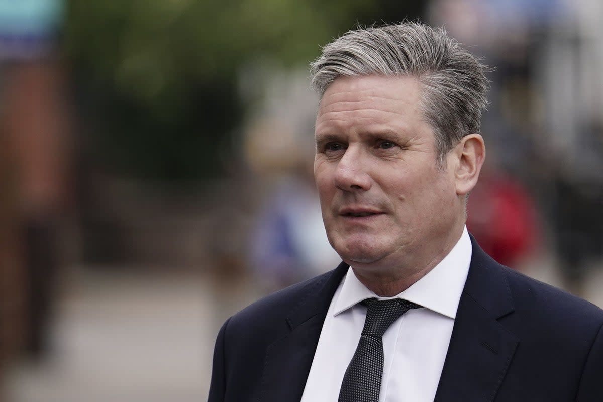 Labour leader Keir Starmer has ruled out rejoining the bloc if his party comes into power (PA)