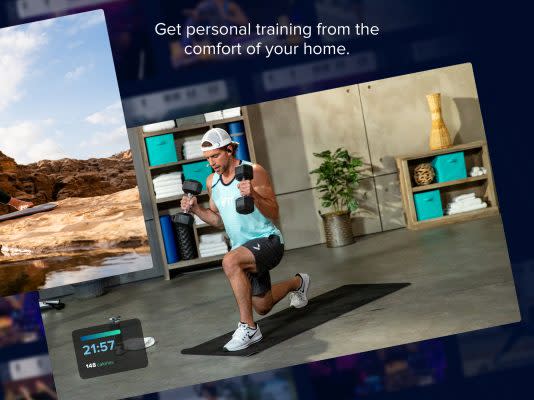 iFit training app, exercise bikes