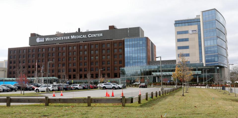 A view of the the Westchester Medical Center on Woods Road in Valhalla, Dec. 5, 2023.