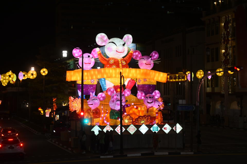 A closer look of the adorable rat lanterns at Chinatown. (PHOTOS: Kreta Ayer – Kim Seng Citizens’ Consultative Committee)