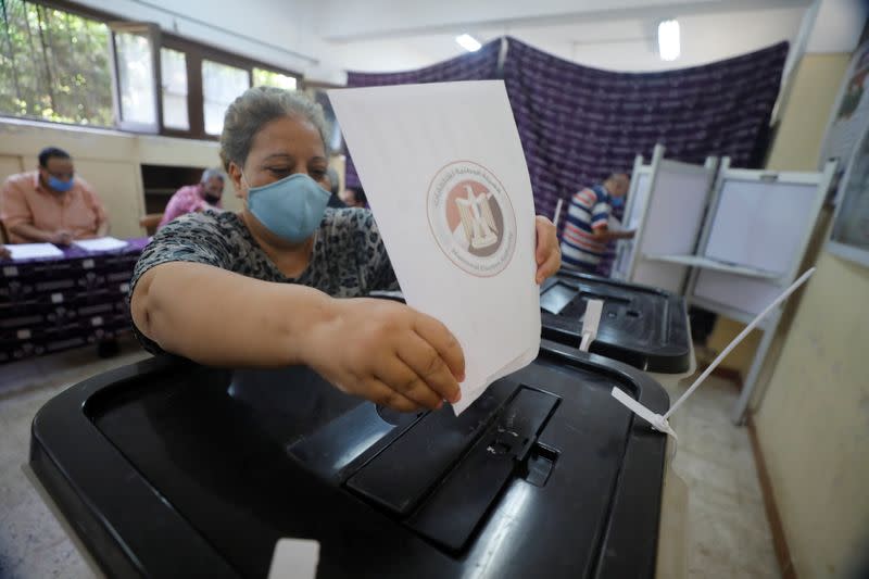 Egypt's senate elections in Cairo