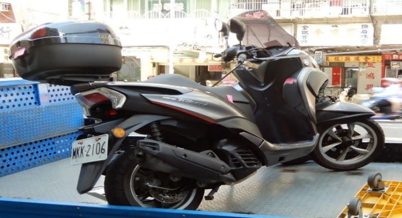 ▲YAMAHA普通重型機車（圖／台北分署提供）