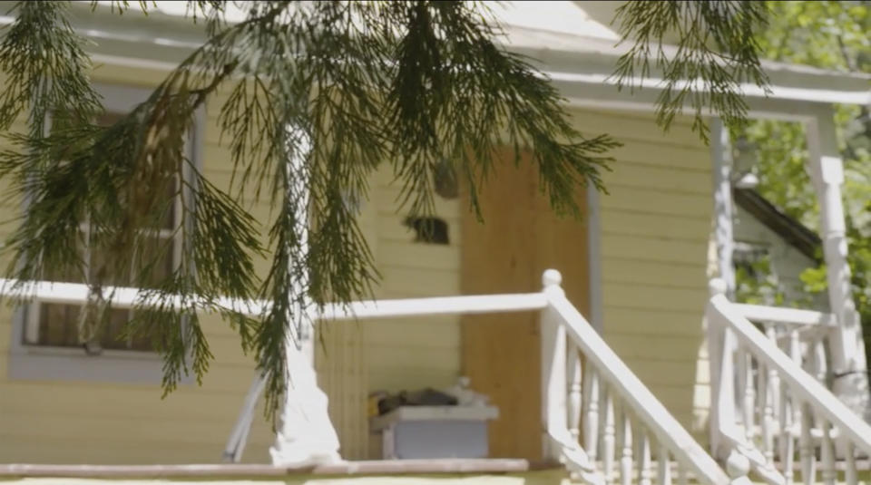 This undated image provided by KCRA shows the home of Patrice Miller in Downieville, Calif. A woman found dead last year in a rural mountain home was the victim of the first documented fatal black bear attack on a human in California, authorities said. The grim first, spotlighting California's growing problem of bear-human encounters, occurred in Downieville, a tiny town in the Sierra Nevada, two hours northeast of the state capital, Sacramento TV station KCRA reported Wednesday, June 5, 2024. (KCRA via AP)