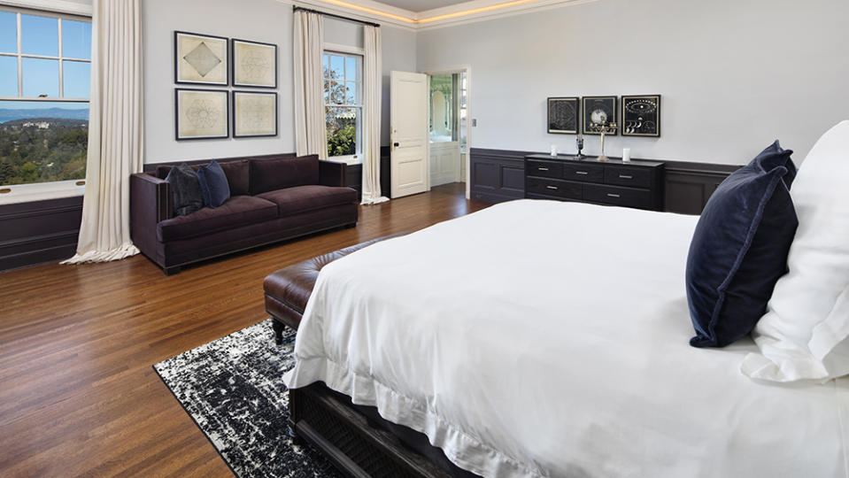 One of the bedrooms - Credit: Photo: Bernard Andre