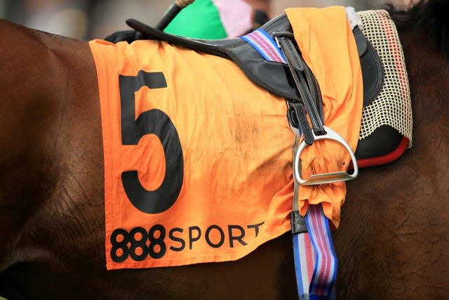 888 Sponsored horse