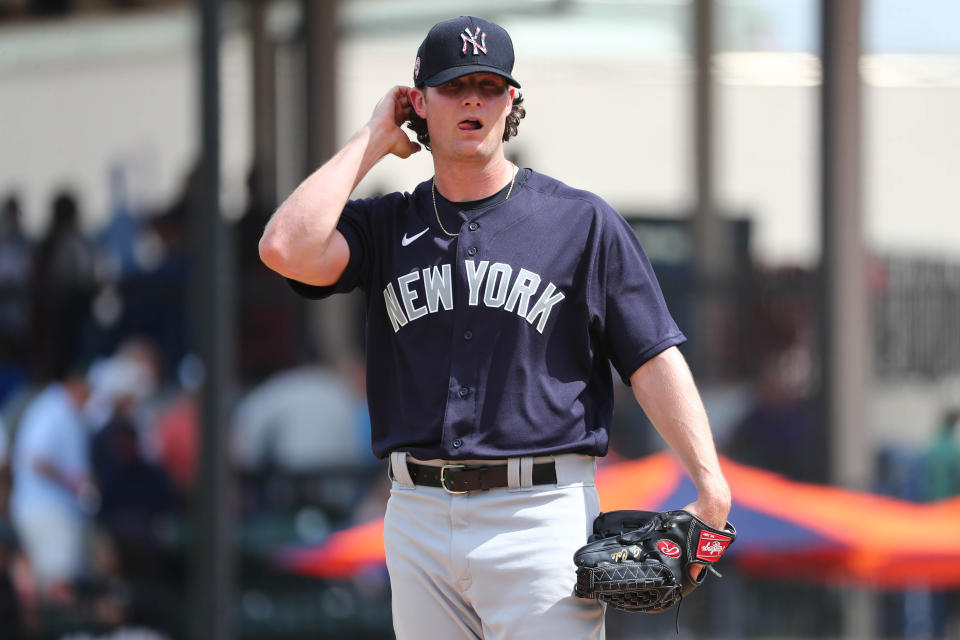 New York Yankees starting pitcher Gerrit Cole 