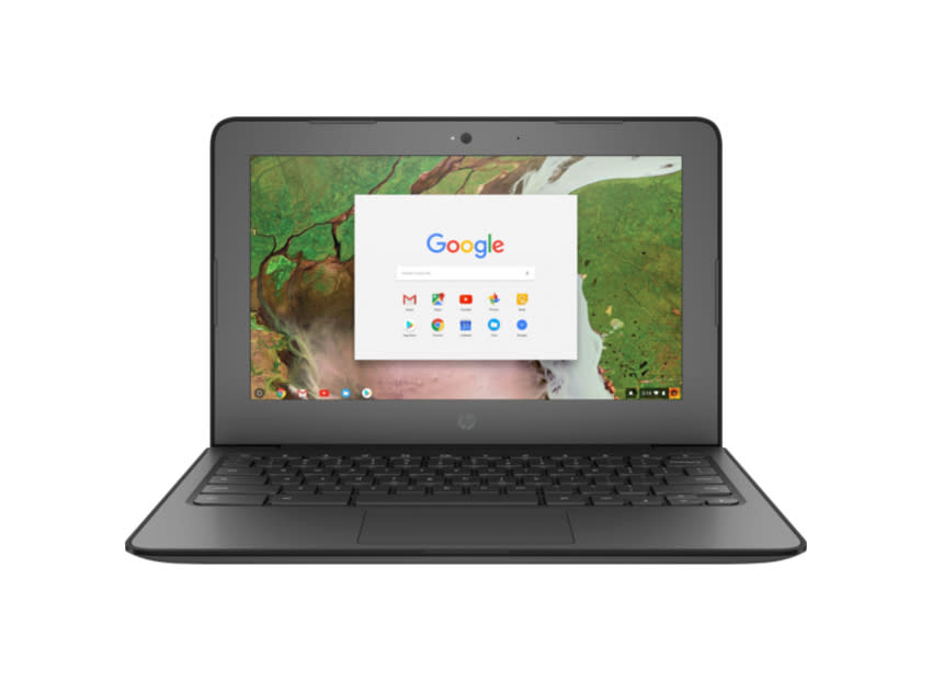 HP Chromebook 11 G6 EE, Intel Celeron N3350. (Photo: Walmart)