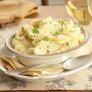 <p>Celery root offers a subtle celery flavor to this dish while also making it smoother and silkier.</p><p><strong><em><a href="https://www.womansday.com/food-recipes/food-drinks/recipes/a31373/potato-celery-root-mash-recipe-ghk1110/" rel="nofollow noopener" target="_blank" data-ylk="slk:Get the Potato Celery Root Mash recipe;elm:context_link;itc:0;sec:content-canvas" class="link ">Get the Potato Celery Root Mash recipe</a>. </em></strong></p>