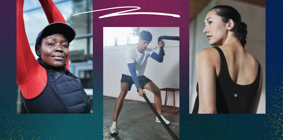 Lululemon's Boxing Day event kicks off today. Image via Lululemon.