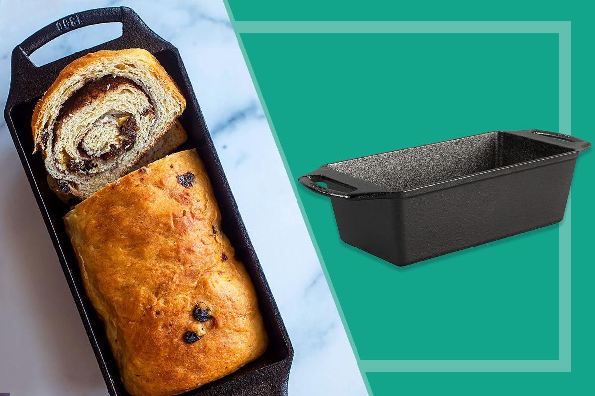 Lodge's Cast Iron Loaf Pan Is the Perfect Way to Kick Off Fall Baking—and  It's on Sale