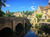 <p>Perched on the edge of the Bybrook River, its streets lined with quintessential Cotswold stone wall cottages, it’s little wonder <a rel="nofollow noopener" href="http://www.visitwiltshire.co.uk/towns-and-villages/castle-combe-p462723" target="_blank" data-ylk="slk:Castle Combe;elm:context_link;itc:0;sec:content-canvas" class="link ">Castle Combe</a> is sometimes referred to as the “prettiest village in England”. Echoes of its past as an important wool industry hub are still evident in its riverside cottages with names such as “Weaver’s House”, though today it’s perhaps better known as a motor racing venue. And its quaint beauty has drawn attention from the realms of the silver screen - the village, which has one of the country’s oldest medieval clocks still in use at St Andrew’s Church, has been a backdrop for the likes of BBC series Downton Abbey and Steven Spielberg’s hit movie War Horse. <i>[Photo: Instagram/<a rel="nofollow noopener" href="https://www.instagram.com/annamarcella024/" target="_blank" data-ylk="slk:annamarcella024;elm:context_link;itc:0;sec:content-canvas" class="link ">annamarcella024</a>]</i></p>