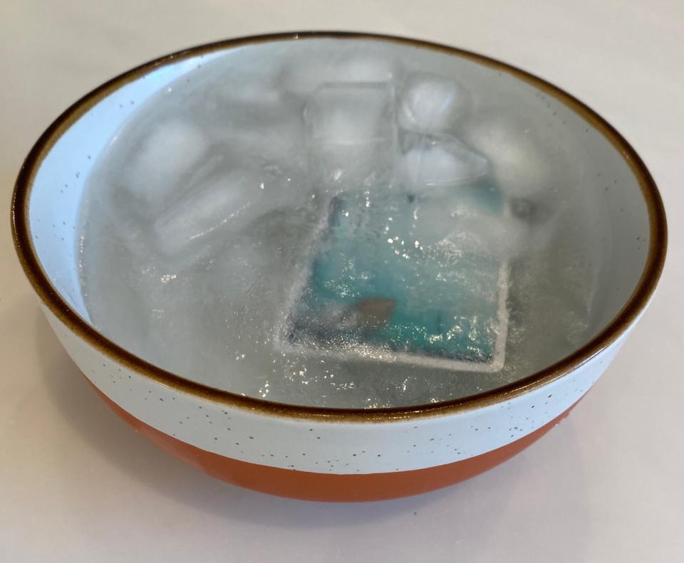 Consumer finance expert Martin Lewis advised Brits who can't trust themselves not to use a credit card to put it in a bowl of water in the freezer. (Chris Parsons/Yahoo News UK)