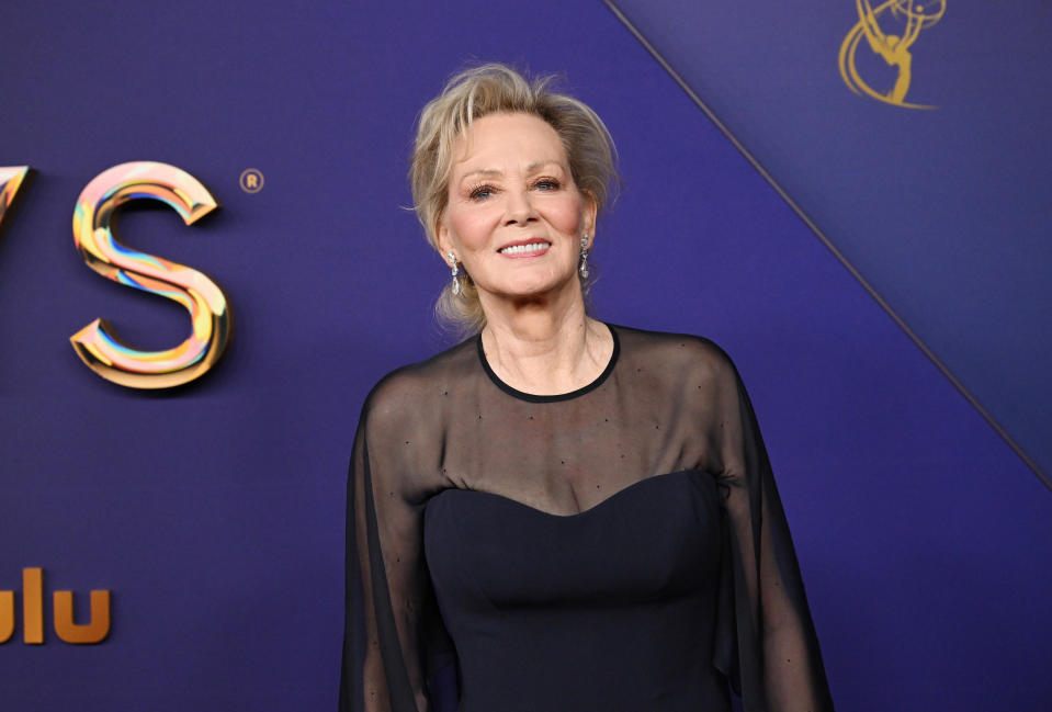 Jean Smart on the red carpet at the 76th Primetime Emmy Awards.