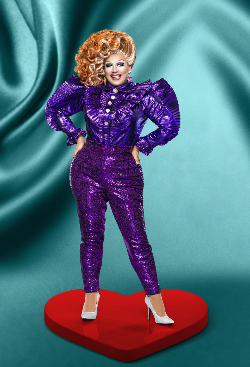 Ginger Johnson in RuPaul's Drag Race Uk S5 (BBC)